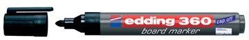 edding whiteb marker 360 zwart