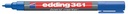 whiteb marker edding 361 blauw