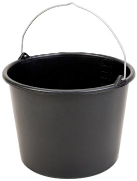 emmer 12l zwart