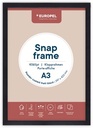 Europel clicklijst Premium Plus, 25 mm, A3, mat zwart
