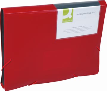q-connect voorordner 13v rood