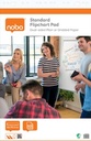 nobo flipchartbl 65x95 50v rol