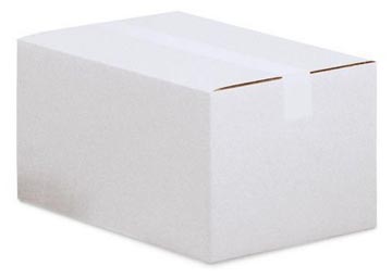 VERZENDDOOS WIT 370X250X145MM