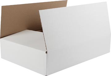 verzenddoos wit 430x320x90mm
