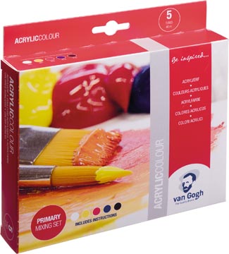 van gogh acrylverf prim 5x40ml
