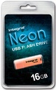 integral usb2 neon 16gb oranje