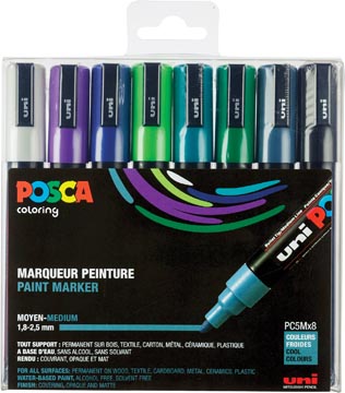 posca marker pc5m koud 8x