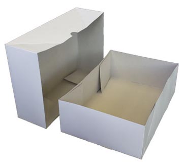 verzenddoos wit 305x210x100mm
