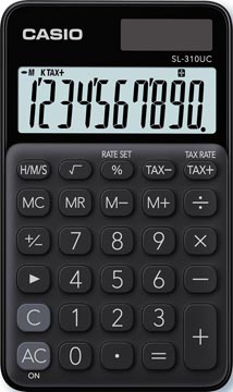 casio zakrekenmachine sl310 zw