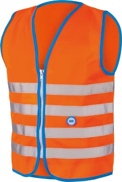 FUN JACKET FLUOHESJE ORANJE L