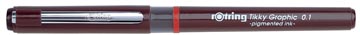 tikky graphic 0,1mm zwart