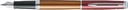 Waterman Vulpen Met Fijne Punt Hémisphère Vermillon Met Palladium Detail