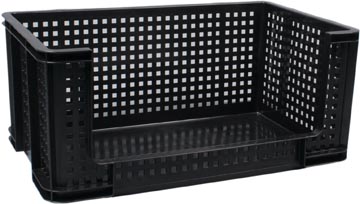 rub opbergmand 64l zwart
