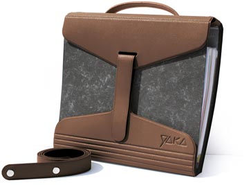 yaka mappendrager bruin