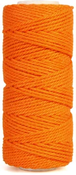 macrametouw 200g 130m oranje