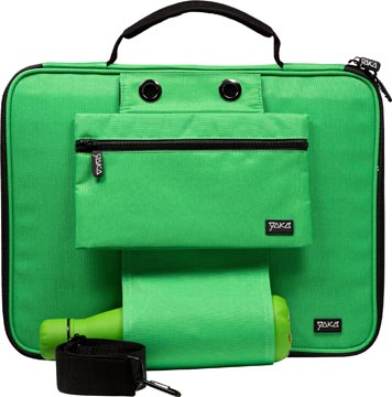 yaka laptoptas 15,6 inch groen