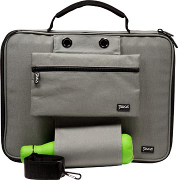 yaka laptoptas 15,6 inch grijs