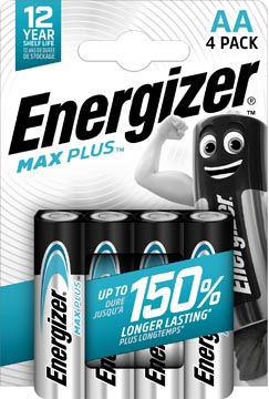 ENERGIZER MAX PLUS AA/LR6 BL4