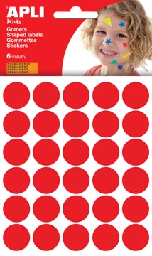 apli kids cirkel 20mm 6v rood