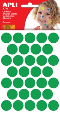 apli kids cirkel 20mm 6v groen
