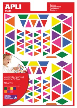 apli kids sticker 6v driehoek