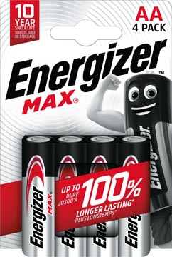 ENERGIZER MAX AA/LR6 B4