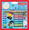 stabilo trio deco stift 8x