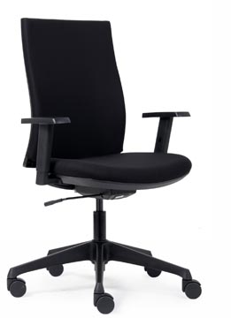 bureaustoel canillo stof zw