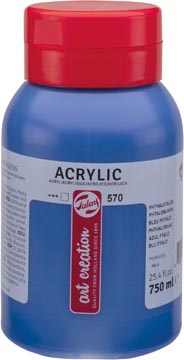 tac acrylverf 750ml phtalobl