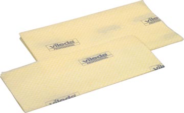 VILEDA STOFWISDOEK GEEL P50