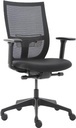 euroseats bureastoel curve zw