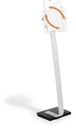 info sign stand a4 zilver