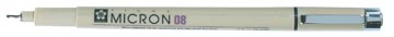 tekenstift pigma zwart 0,5mm
