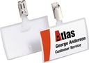 badge met klem 54x90 ds25