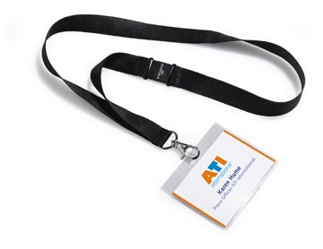 durable badge met koord 6x9 5x