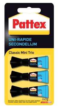 secondelijm pattex 3x1g