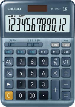 casio bureaurekenm df120em
