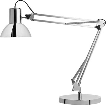 unilux bureaulamp success 80 chroom