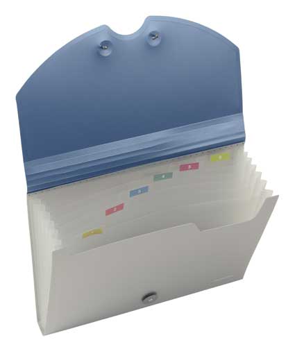 AKTETAS METAALKLEUR GEASSORTEERDE KLEUREN (6 VAKKEN)