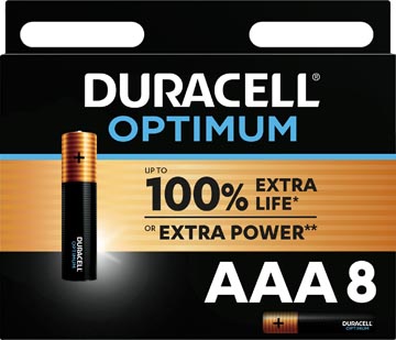 duracell optimum aaa bls8