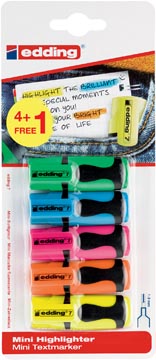 mini markeerstift 7 ass bl4+1