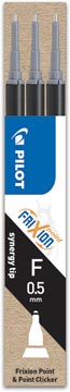 vull frixion point 05 zwart 3x
