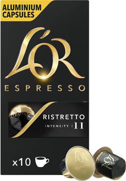 de lor capsules ristretto 10x