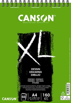 tekenblok 50v xl dessn a4 160g