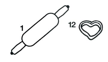 zakje 12boetseervorm/rol jovi