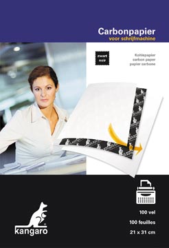 kangaro carbonpap a4 zw pk100