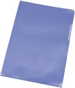 Q-Connect L-Map Blauw 120 Micron Pak Van 100 Stuks