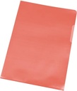 Q-Connect L-Map Rood 120 Micron Pak Van 100 Stuks