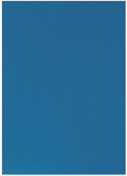 dekblad a4 lederl blauw 100x