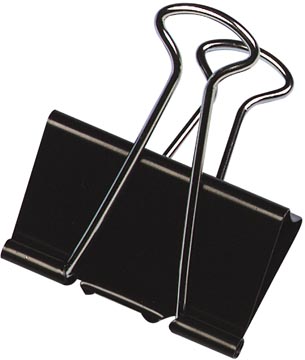 Q-Connect Foldbackclip, Zwart, 32 Mm, Doosje Van 10 Stuks